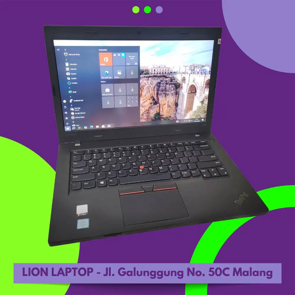 RAM 8GB Core i5 SSD Murah Lenovo Thinkpad L470 [15|06]