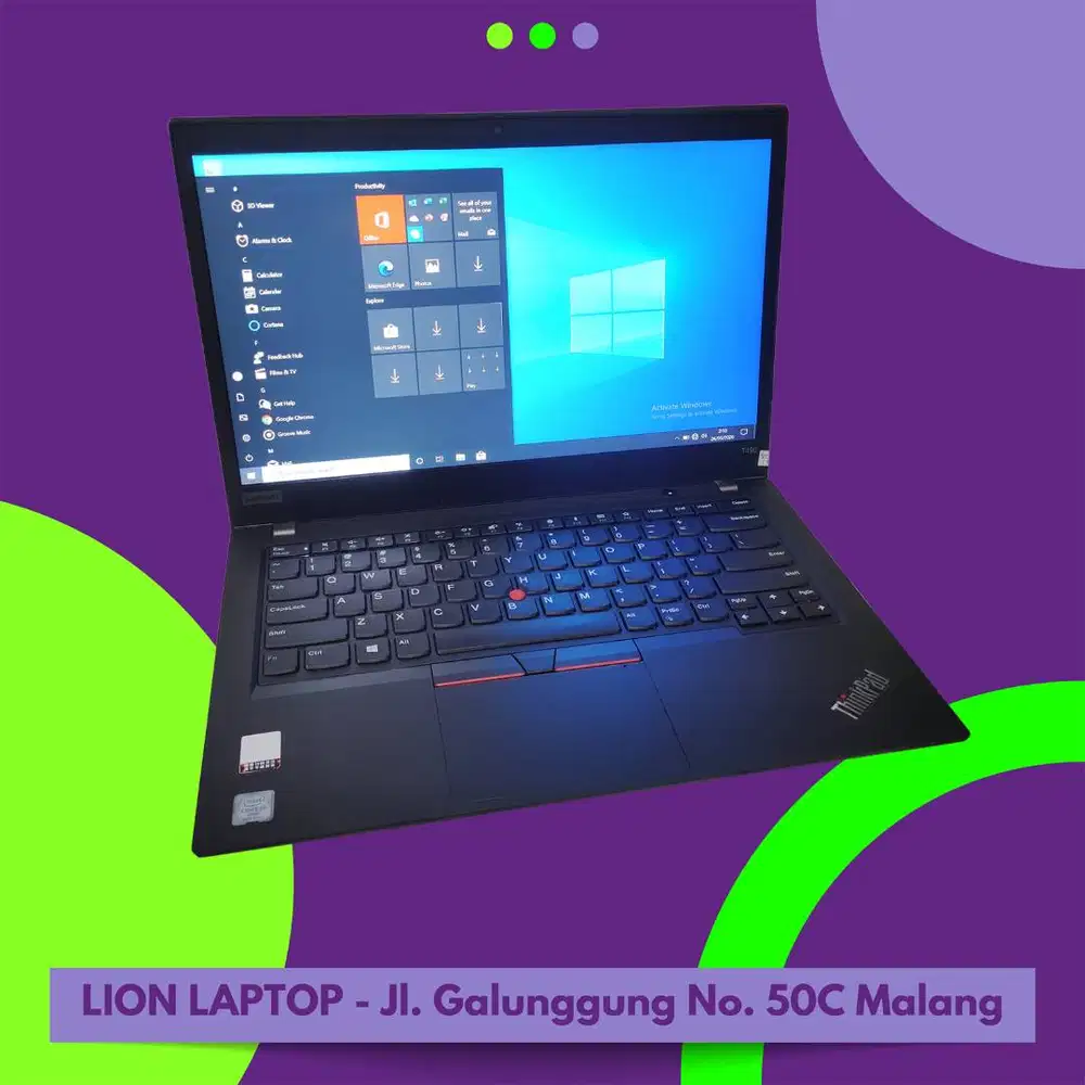 Core i7 gen 8 RAM 8GB SSD 256 Lenovo Thinkpad T490 [15|06]