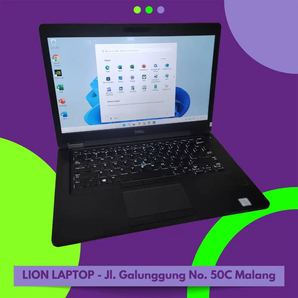 Core i7 Double VGA RAM 8GB SSD Dell Latitude 5491 [15|06]