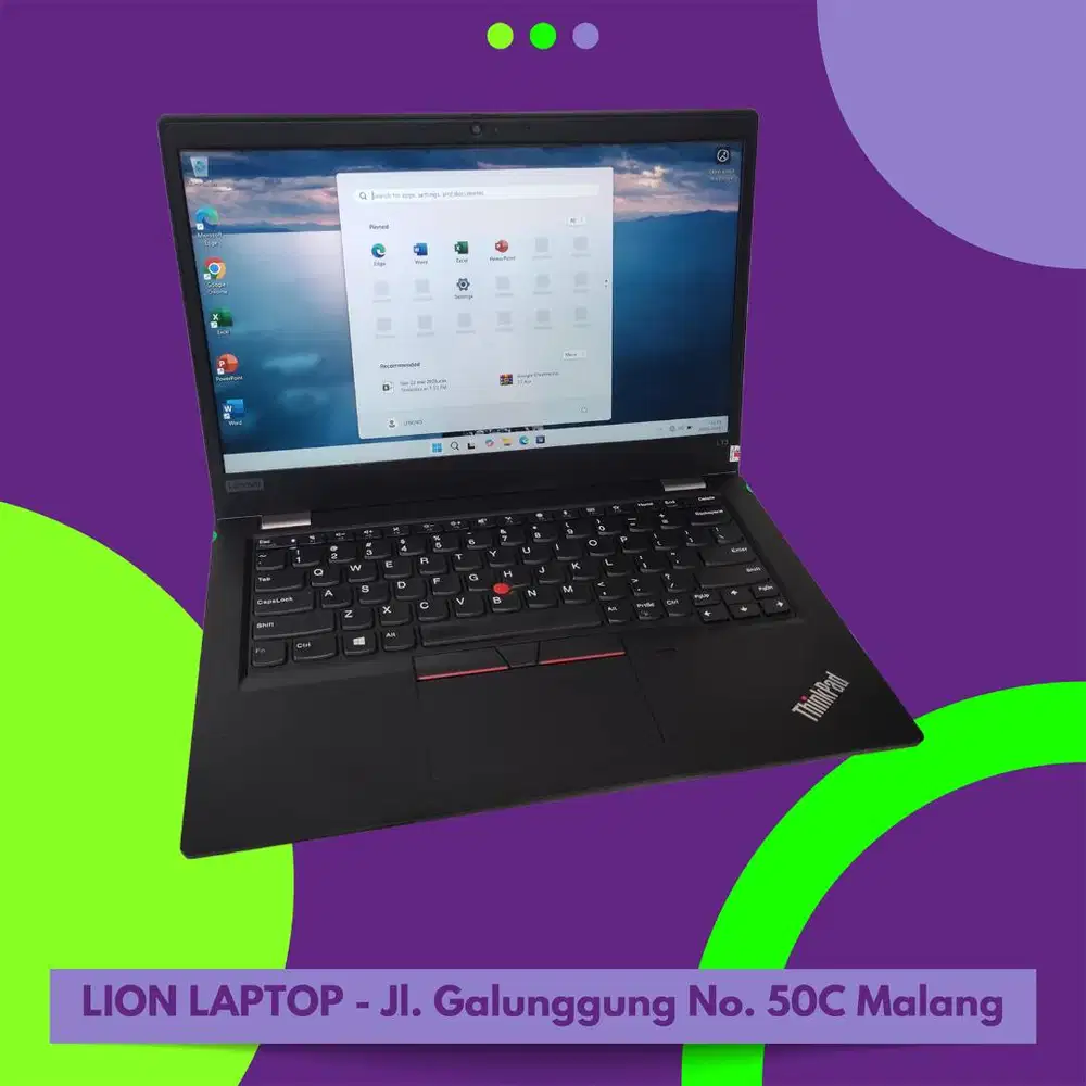 i5 Gen 10 Slim RAM 8GB SSD 256GB Lenovo Thinkpad L13 [15|06]