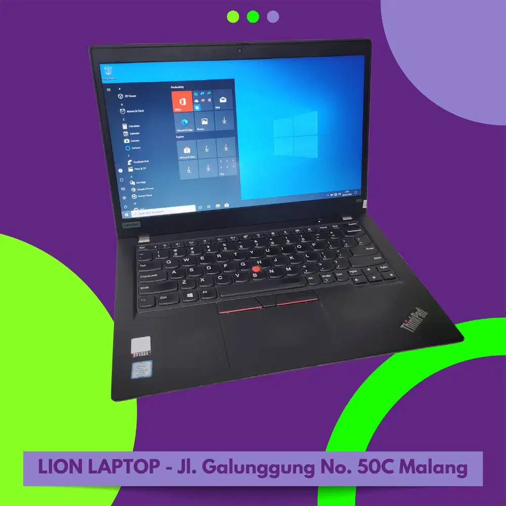 RAM 16GB SSD 256 Core i5 Slim Lenovo Thinkpad X13 [15|06]