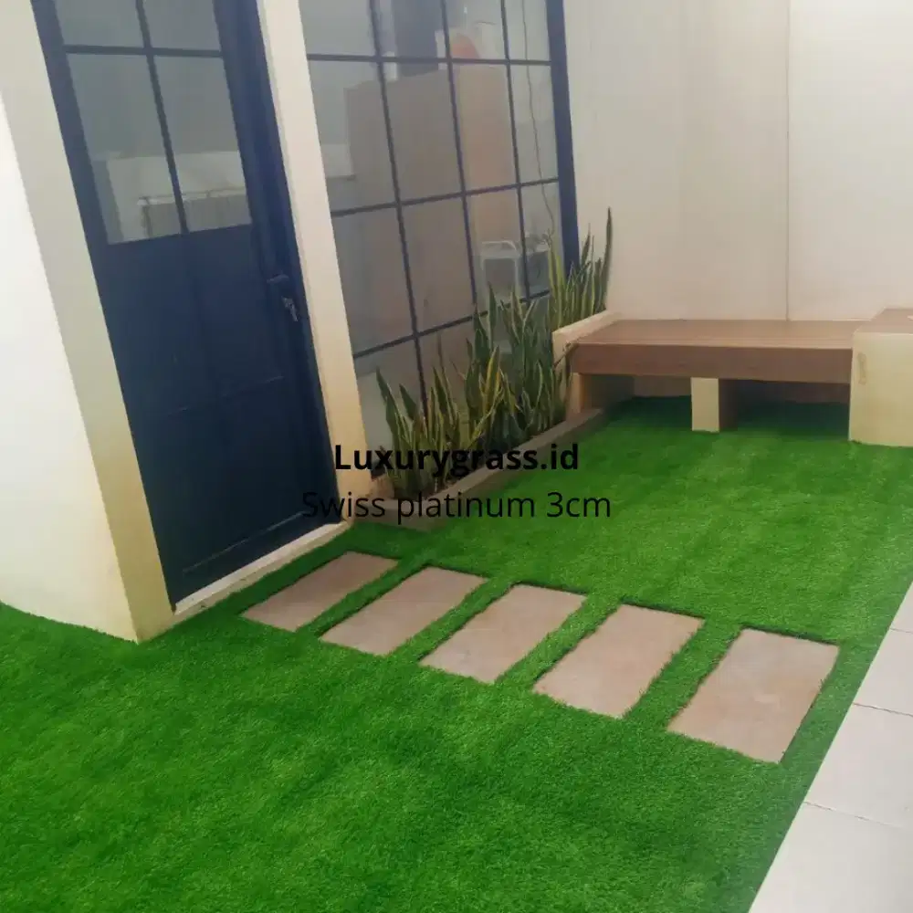 Rumput Sintetis Premium, Bikin Taman Makin Cantik