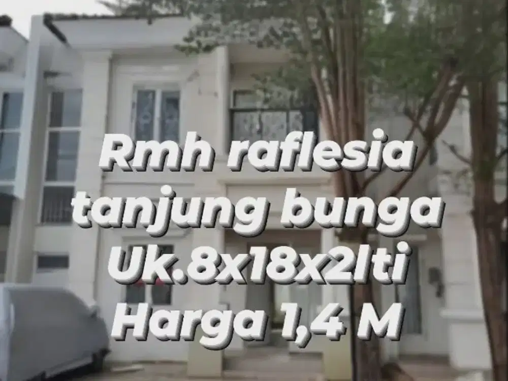 Dijual Murah Rumah 2 Lantai di Kompleks Rafflesia Tanjung Bunga