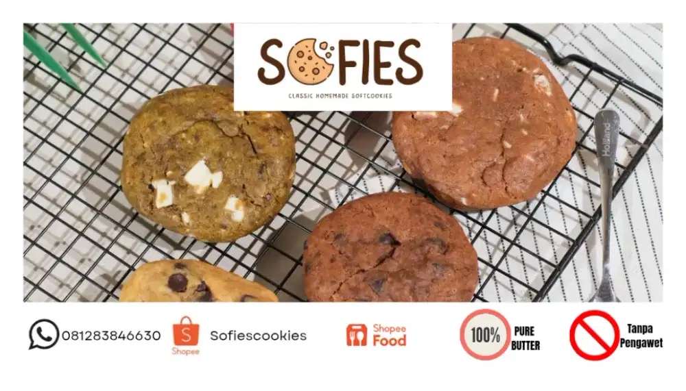 Sofies homemade soft cookies