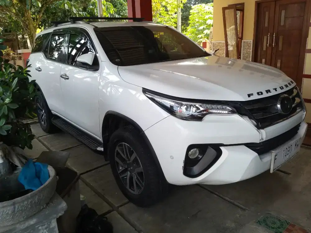 Fortuner VRZ Diesel 2017 Putih AT Pribadi Termurah 308Jt Nego Via WA