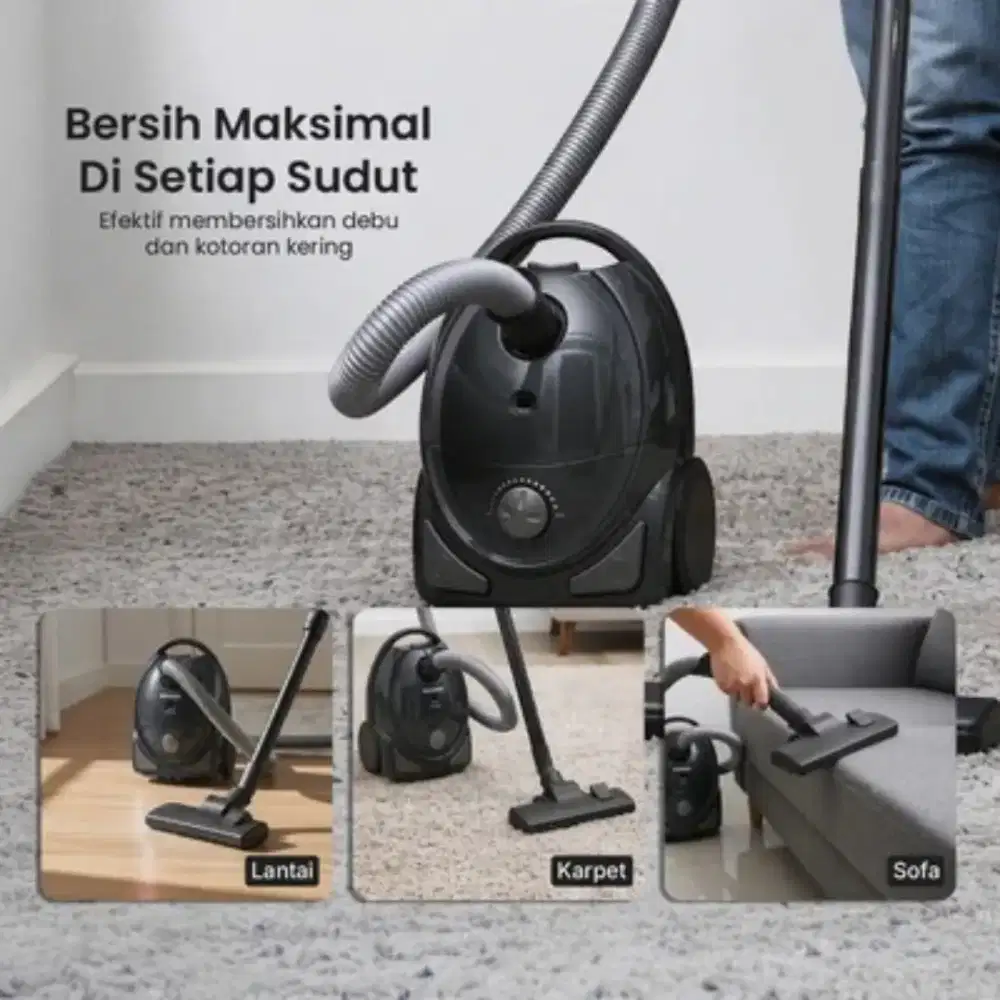 Vacum Cleaner dry 18 KPA 1000 watt