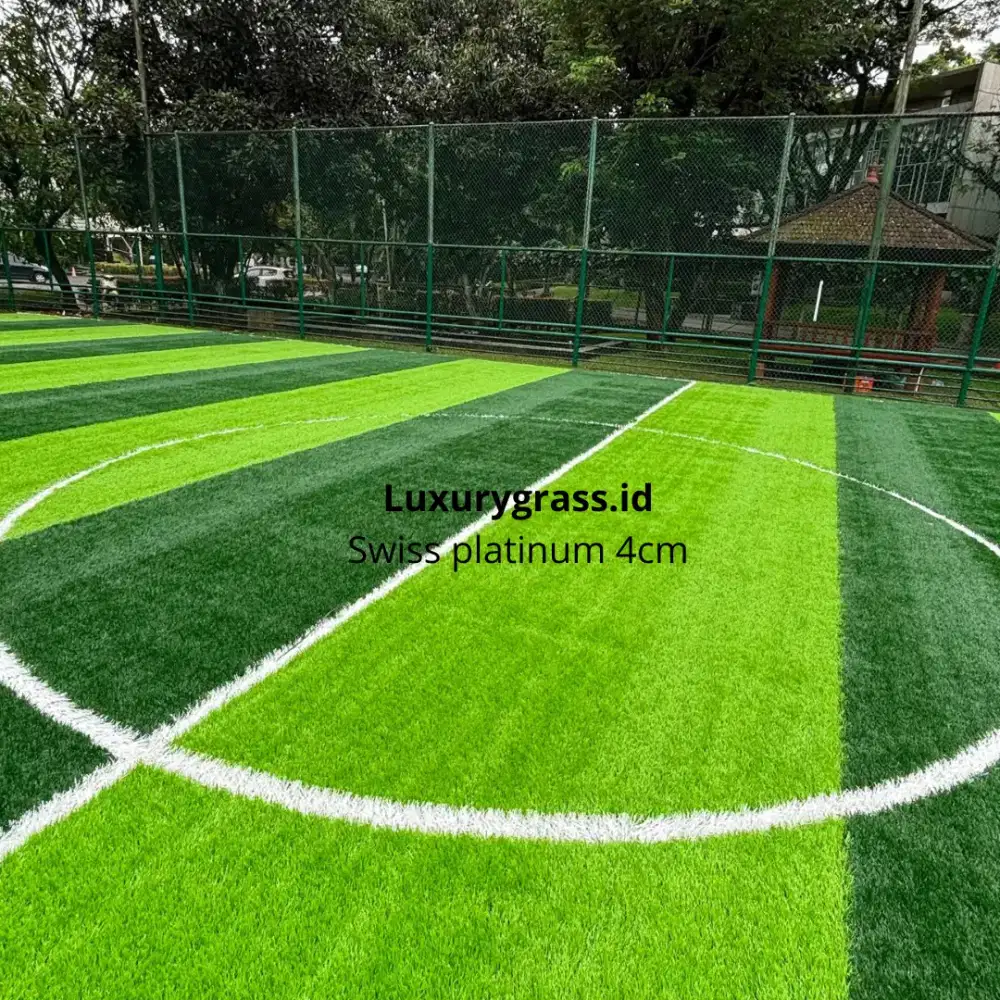 Rumput Sintetis Hijau Alami, Cocok untuk Semua Area