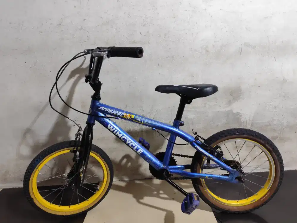 Sepeda bmx ukuran 16 siap pakai