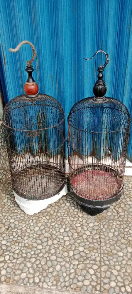 Di jual kandang burung bahan besi