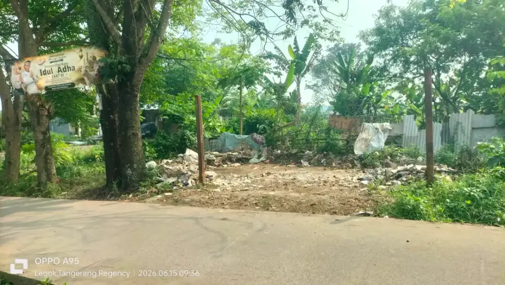 Di jual tanah darat area dekat pasar curug