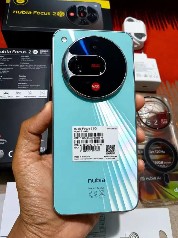 Nubia Focus 2 5G (Ram 8/256) Resmi indo