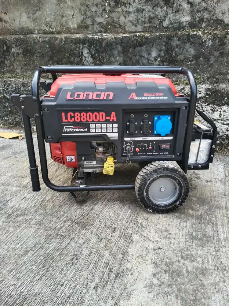 Genset Loncin LC 8800DA 6000 Watt