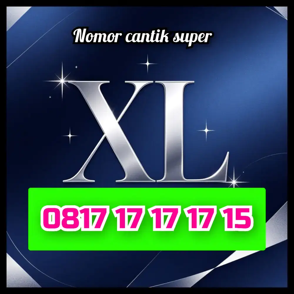Nomor cantik XL super premium