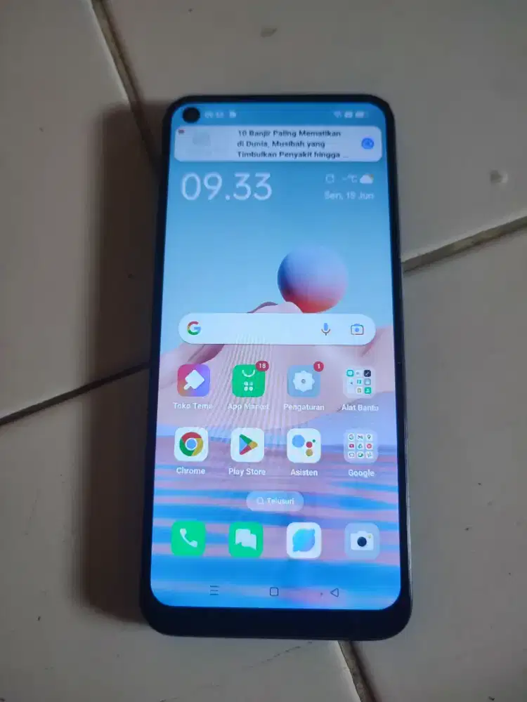 Dijual oppo A53, ram 6+2/128, batangan