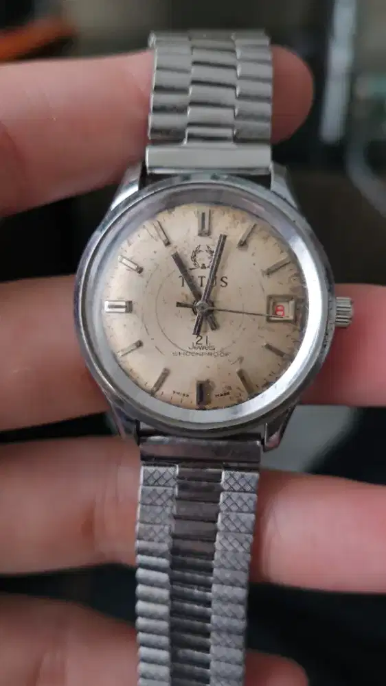 Titus dan samson automatic vintage antik
