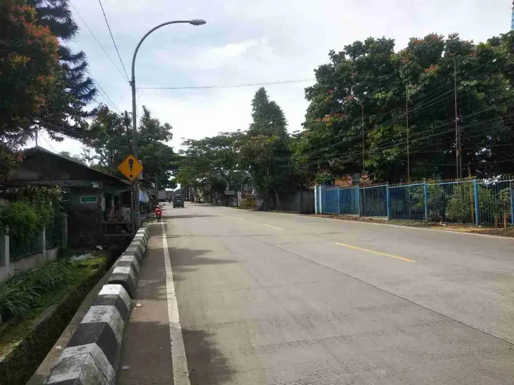 Tanah Komersil Pinggir Jl Raya Ciawi Bogor – Strategis Cocok Gudang, Klinik Dll