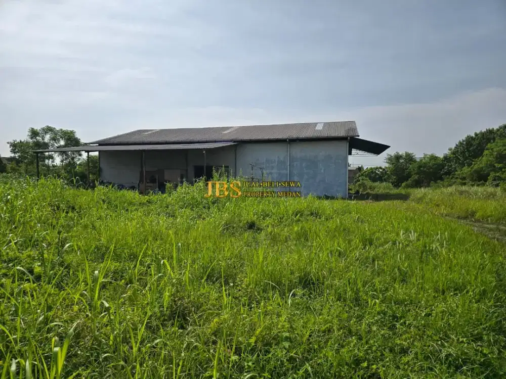 Tanah dan Gudang Dijual di Jalan Sei Mencirim/Jl. Pringgan (Daerah Sunggal)