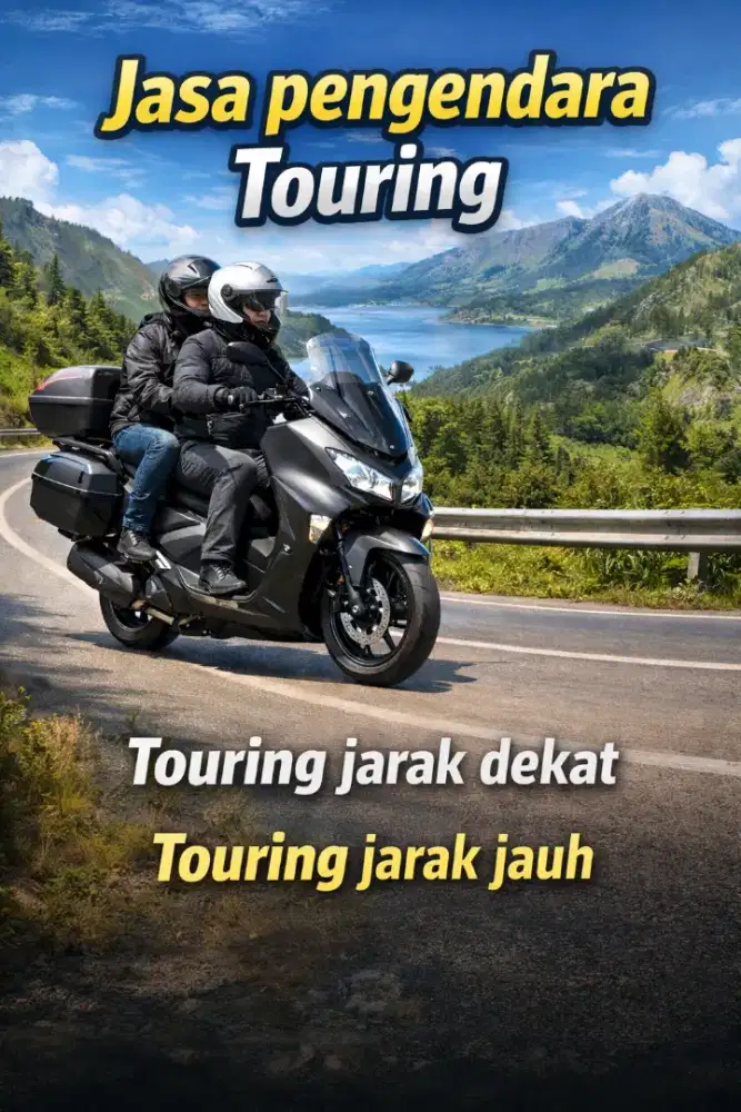 Jasa antar, Rider atau Teman Touring