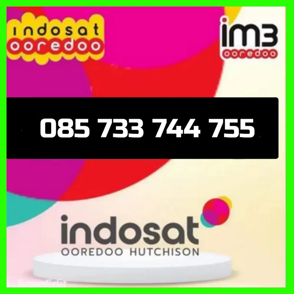 Nomor cantik Indosat super im3