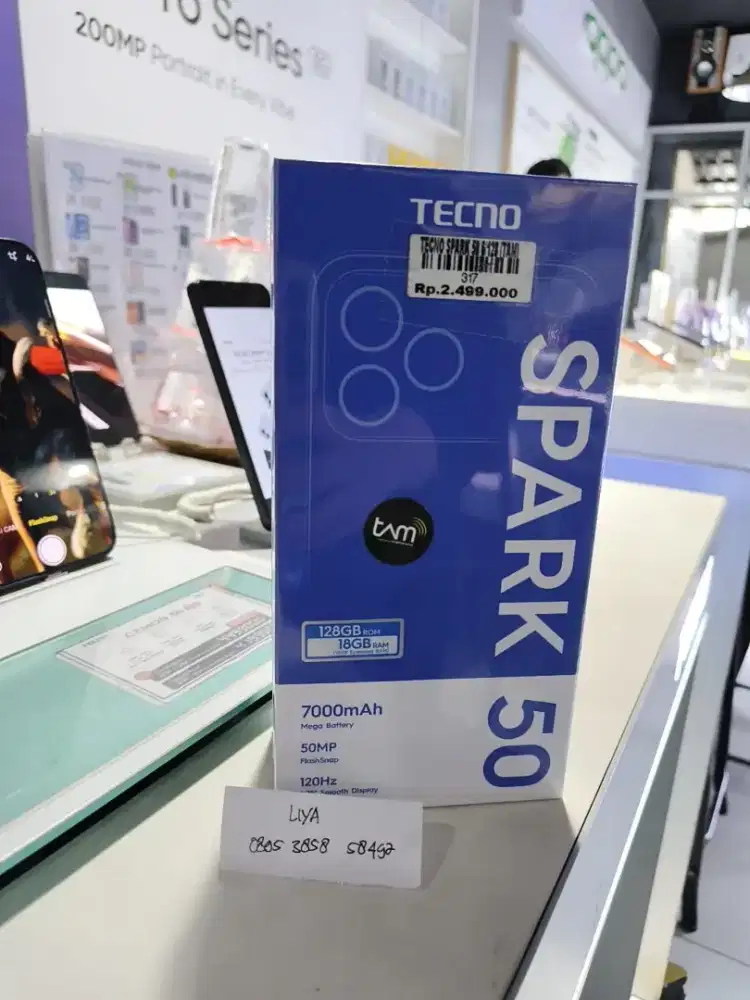TECNO SPARK 50 6/128 | ATLANTIS DAHSYAT