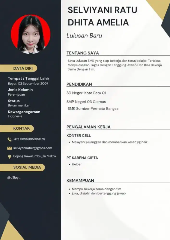 Cari lowongan kerja