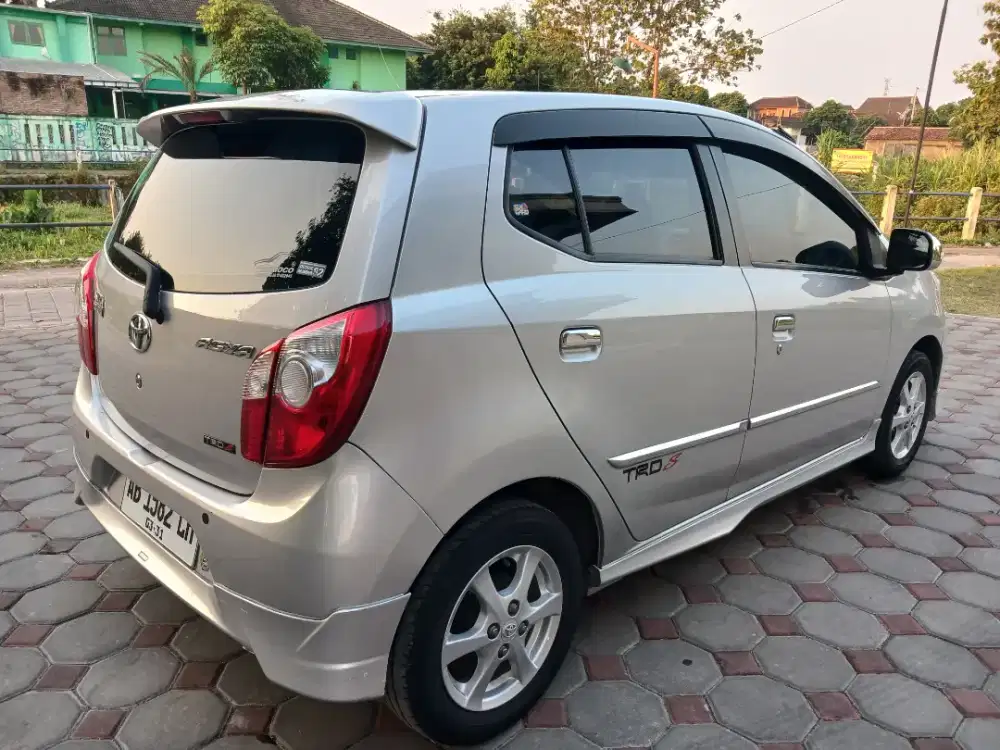 Agya TRD S 2016 Asli AB Pajak Baru Low KM