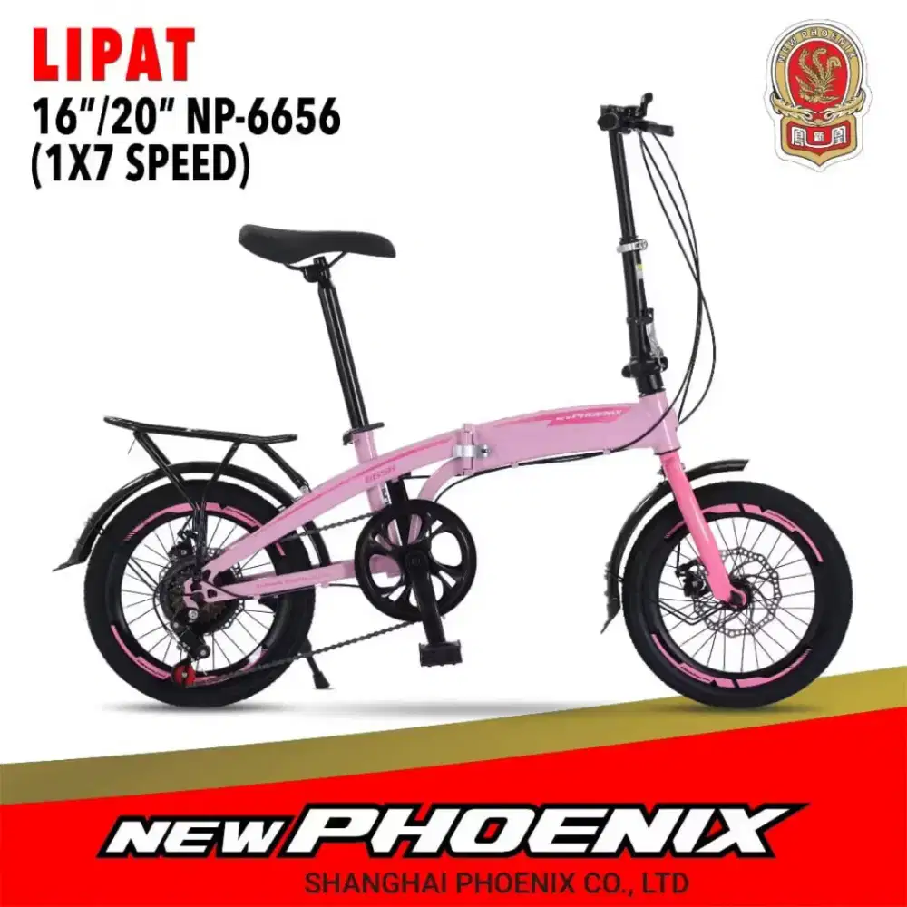 Sepeda lipat New Phoenix 16 inch