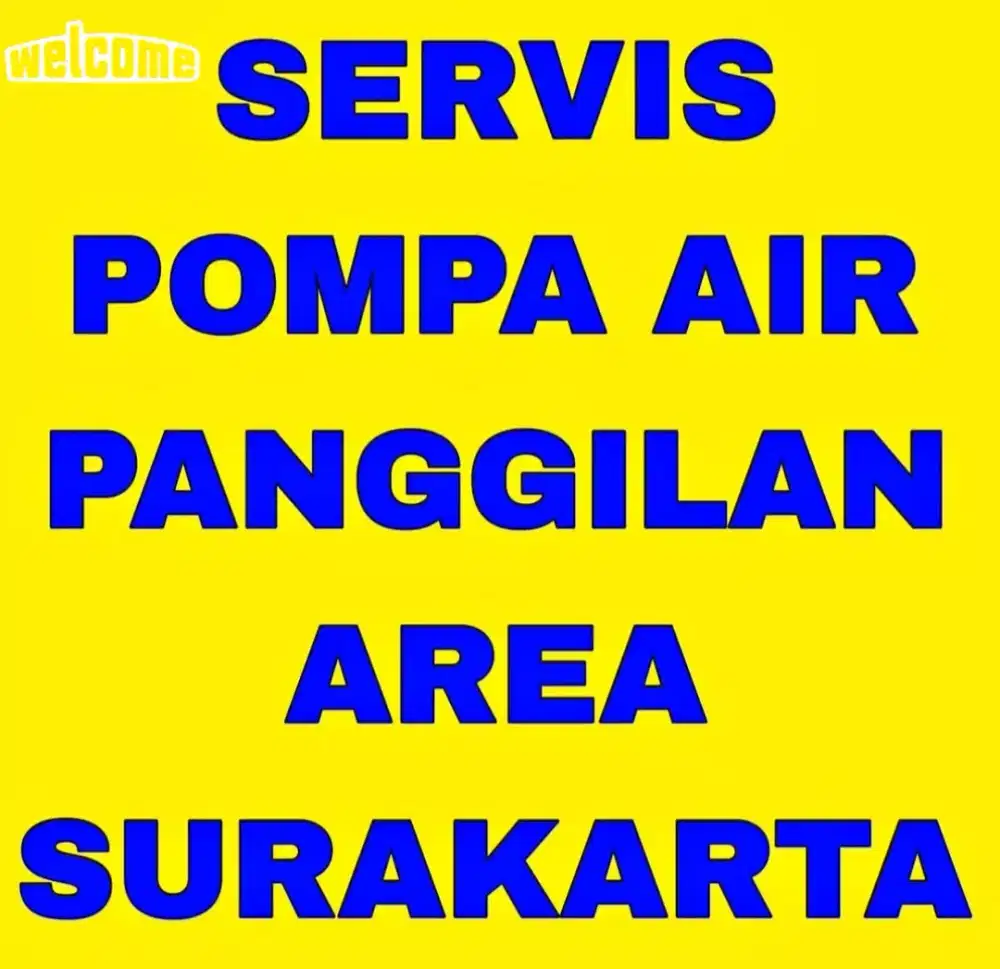 Servis pompa dan kuras tandon