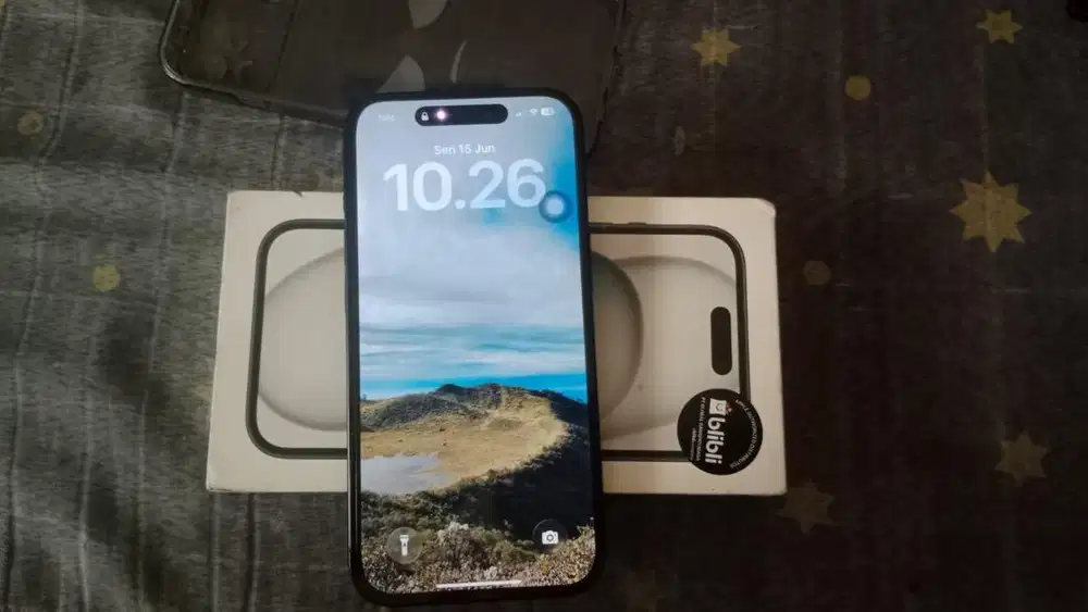 Iphone 15 128Gb Original BliBli Black