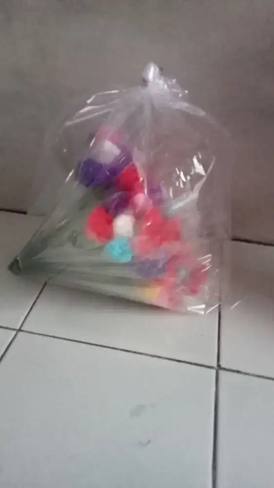 Bunga kertas krep,