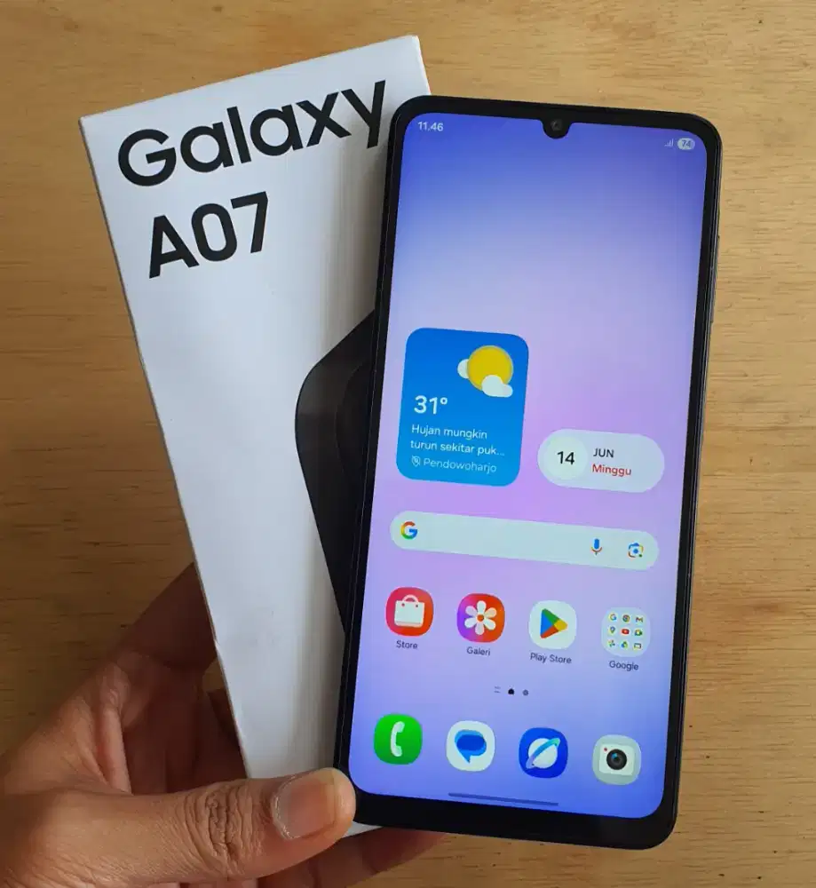 Samsung A07 4+4/64 fullset
