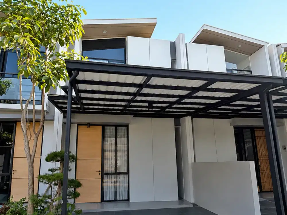 Rumah modern 2 lantai di kawasan Cendana Essence West, Lippo Karawaci