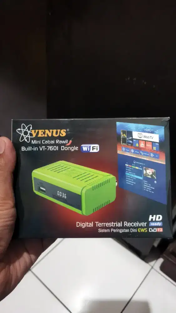 STB Venus Wifi buat televisi
