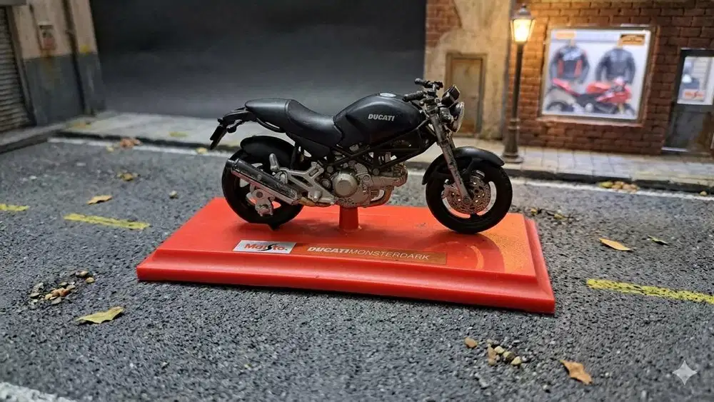 Hiasan Miniatur Motor Ducati-Yamaha-Honda