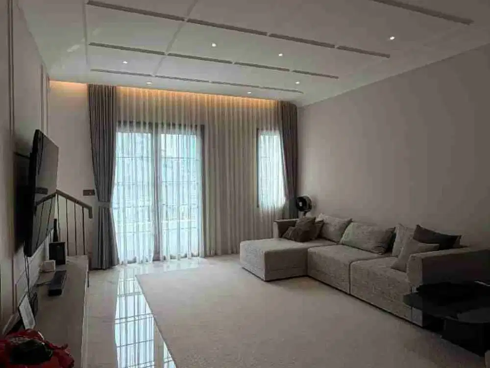 jual cepat rumah alam sutera, semifurnished cantik