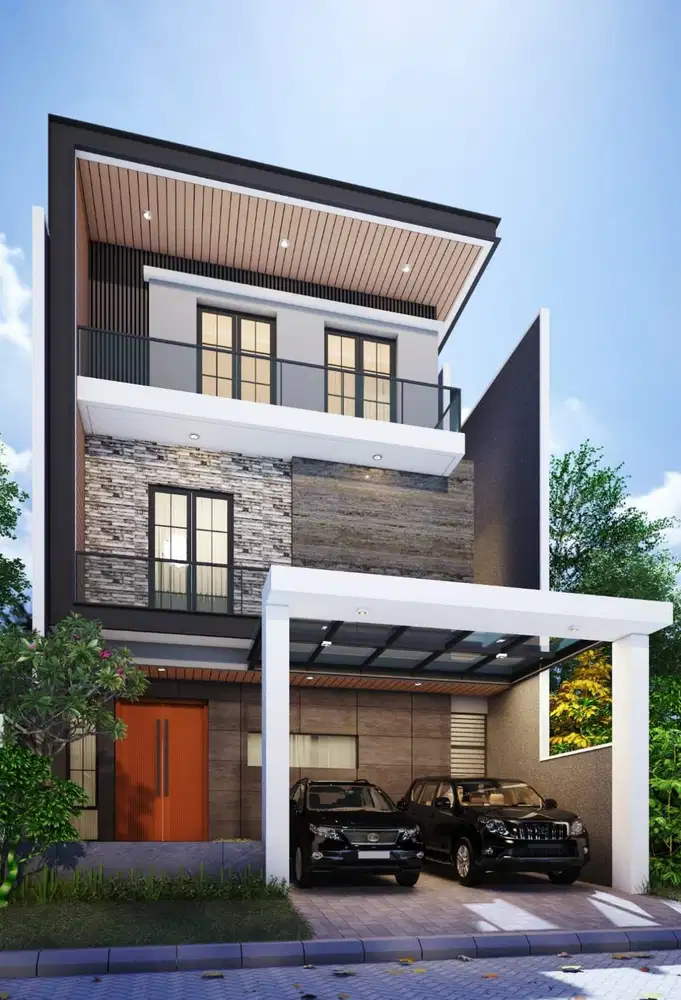 Dijual Rumah Baru Gress Minimalis 3lt di WL Woodland Citraland Utama