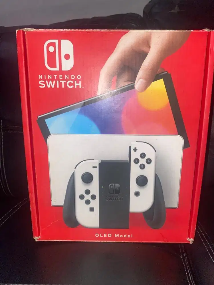 Nintendo Switch Oled Bundling Mario Kart Delux 8