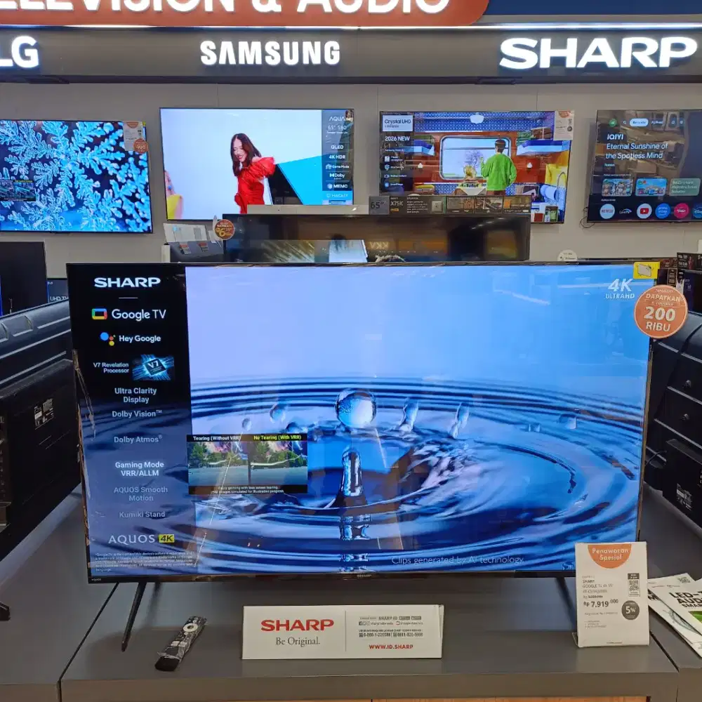 65 sharp google TV