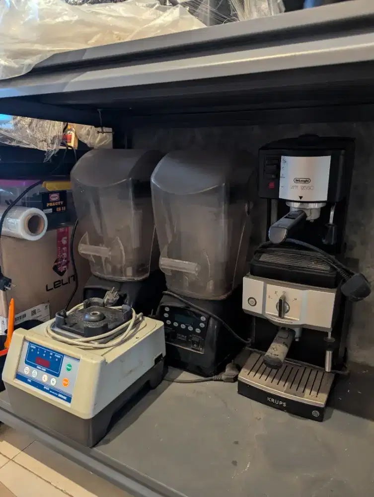 Blender, mesin kopi bekas