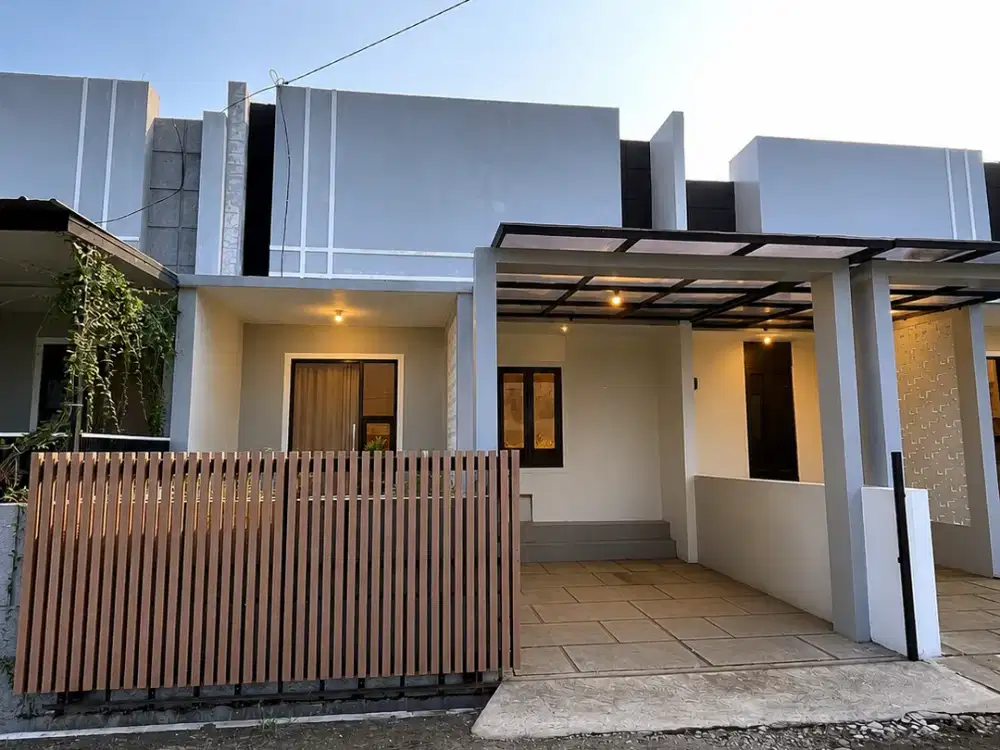 Rumah Modern Minimalis Siap KPR Pinggir Jalan Utama Di Sleman