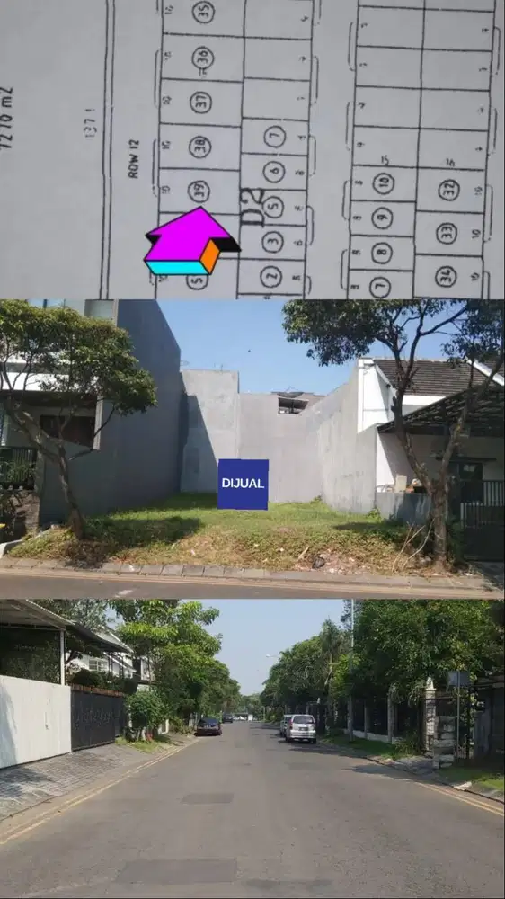 Dijual Kavling Lokasi Strategis Taman Puspa Raya Citraland Depan BPN