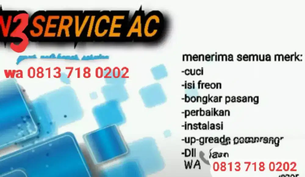Cuci AC bergaransi service hanya 70k