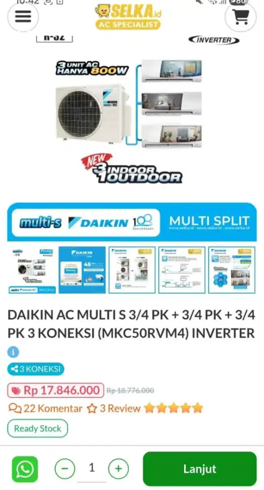 Daikin AC Multi S