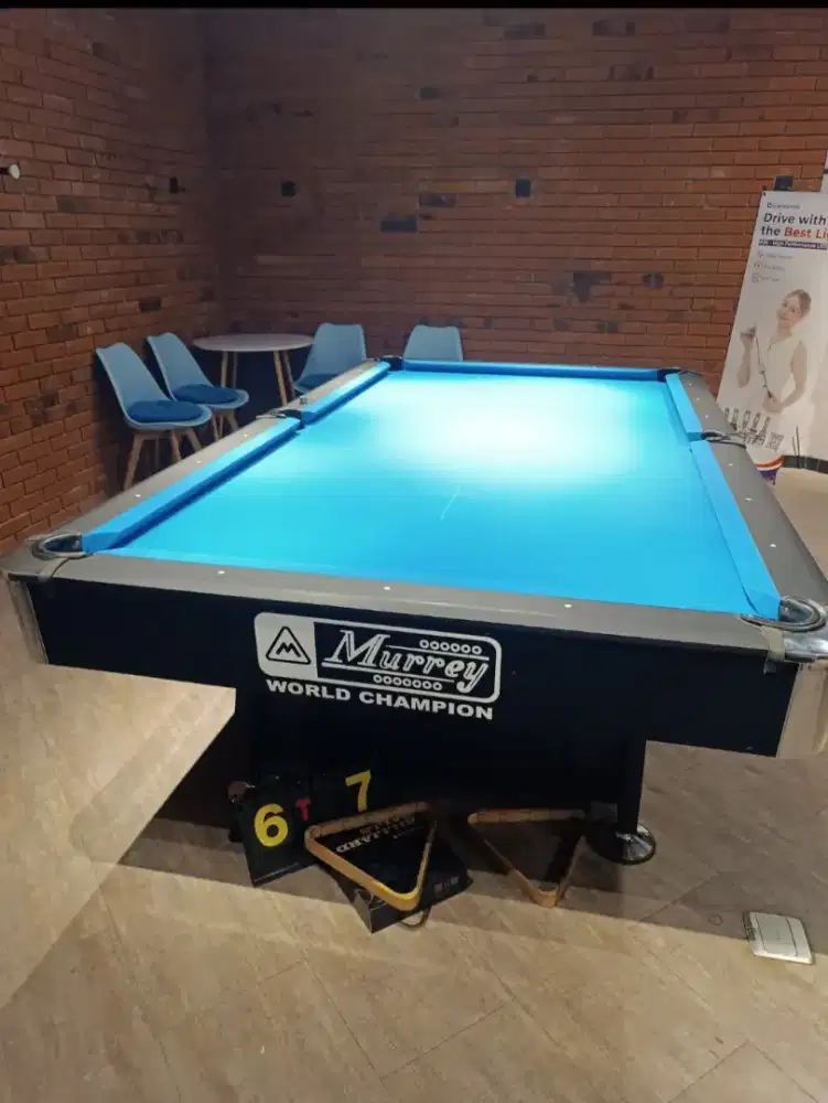 For sale meja billiar 9 feet Murrey Luxor