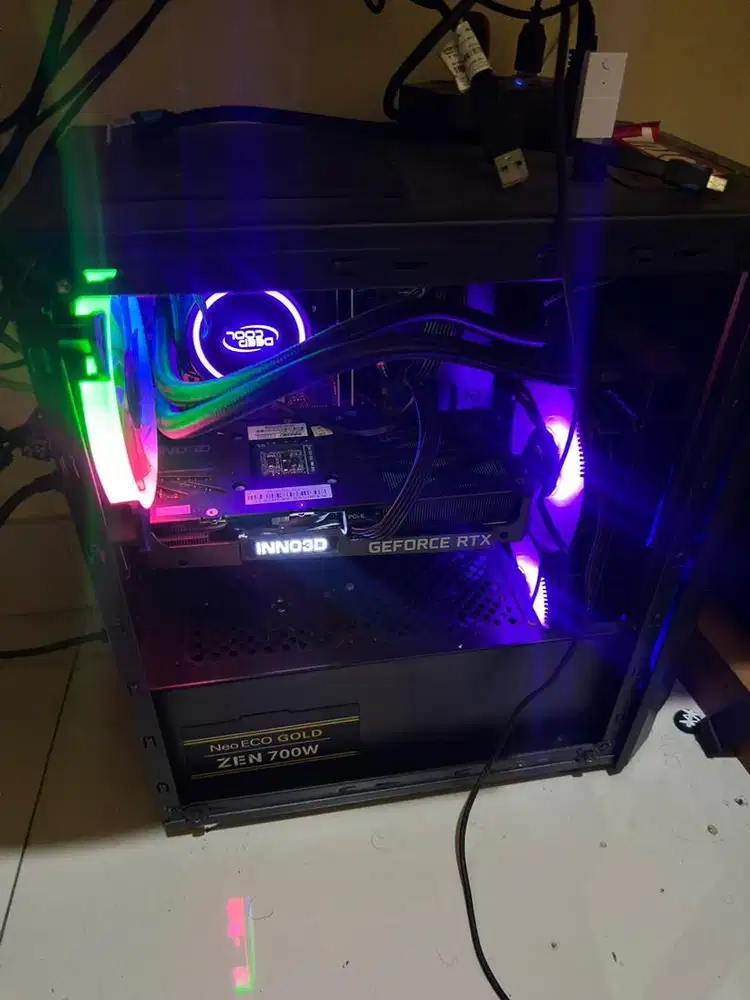 PC Gaming i5 - 10400 | 32Gb | RTX 3060 12GB Fullset NEGO SAMPE JADI!!!