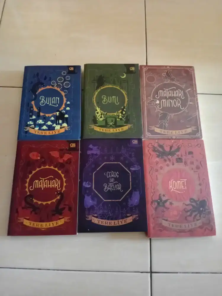 Novel Tereliye serial Bumi 300 rb all item