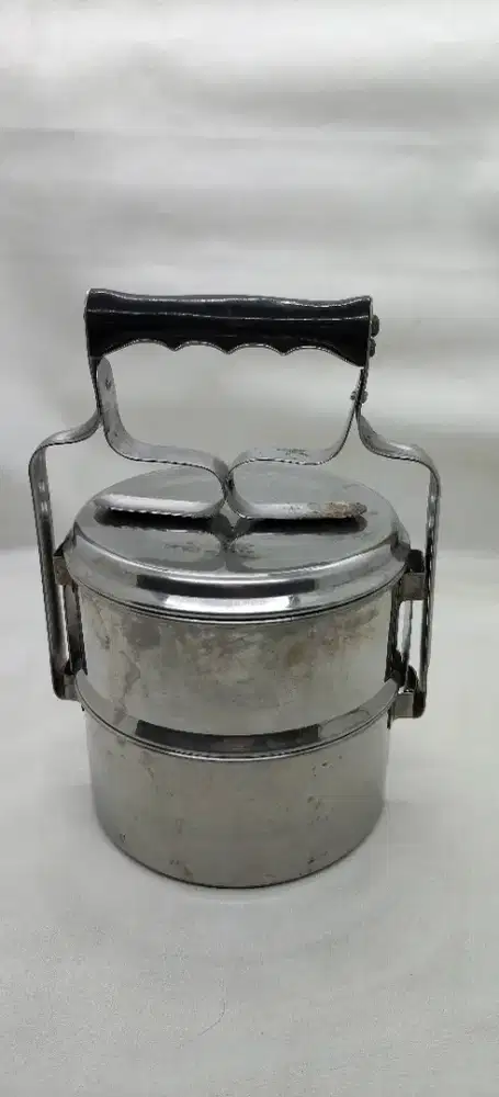 Rantang 2 susun dari Stainless