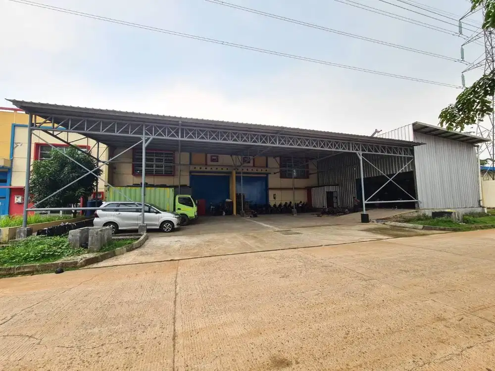 Dijual Gudang di Kawasan Industri Millenium Tigaraksa