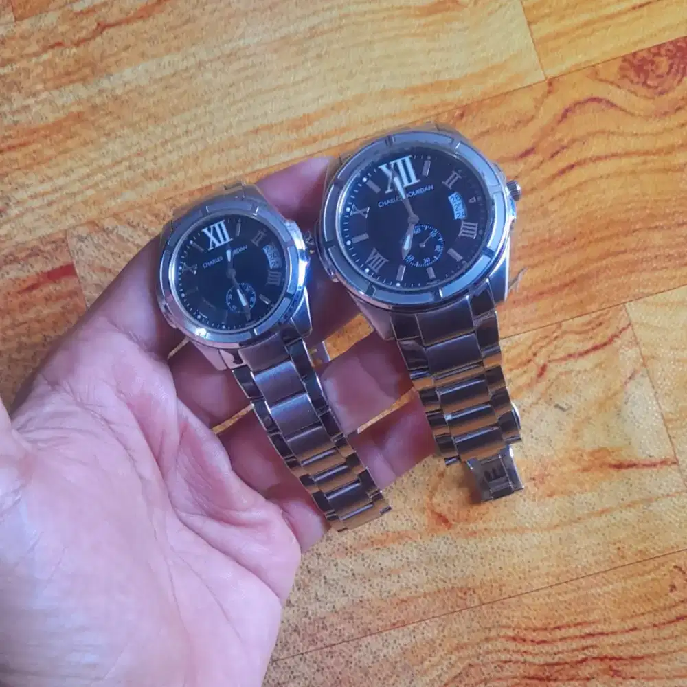 Jam Tangan Couple Charles Jourdan Tipe Logic