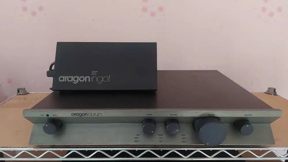 Preamp Aragon Aurum + Power Suplly Aragon Ingot